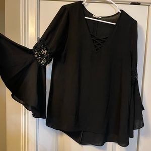 Womens black top